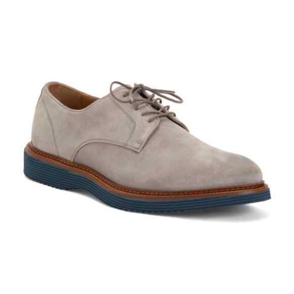 JOHNSTON AND MURPHY Men's Made In Italy Suede Jameson Casual Oxford Shoes - Picture 1 of 2
